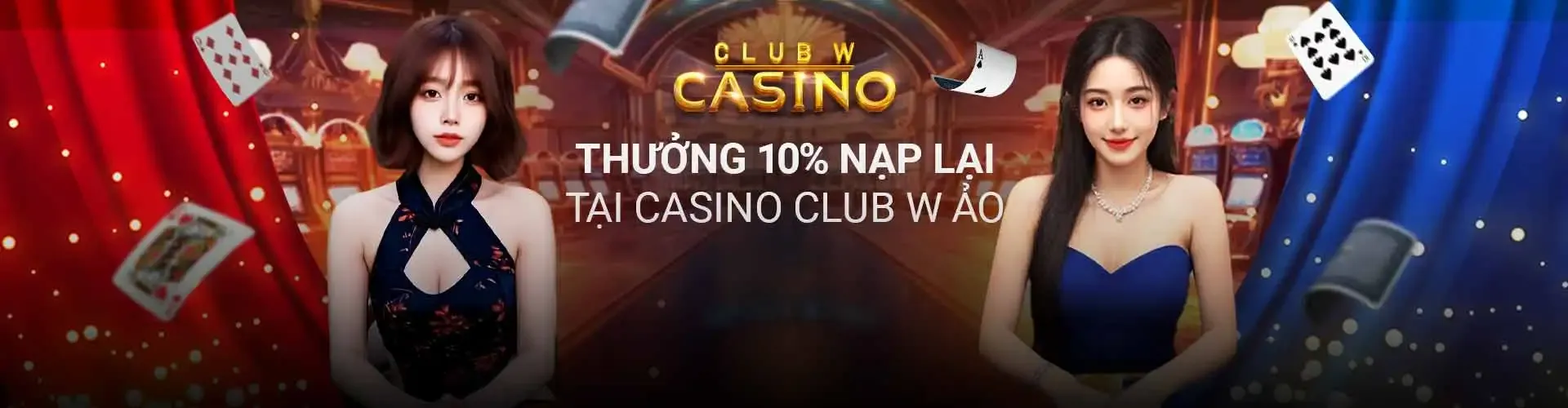 Bàn roulette trong sảnh Casino Club W của nhà cái W88